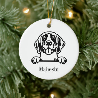 Gepersonaliseerde huisdier ornament voor Duitse St