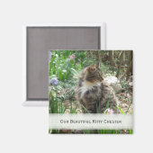 Gepersonaliseerde huisdiermagneten: voeg uw Afbeel Magneet (Voorkant / Achterkant)