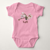 Gepersonaliseerde Hummingbird Baby Bodysuit (Voorkant)