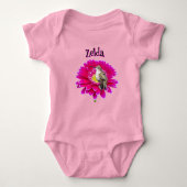 Gepersonaliseerde Hummingbird Baby Bodysuit (Voorkant)