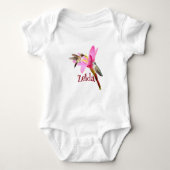 Gepersonaliseerde Hummingbird Baby Bodysuit (Voorkant)