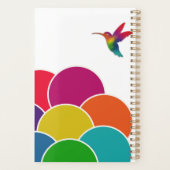 Gepersonaliseerde Hummingbird Business Logo Planner (Achterkant)