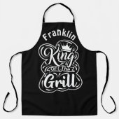Gepersonaliseerde Humoristische Vaders Dag BBQ Che Schort (Voorkant)