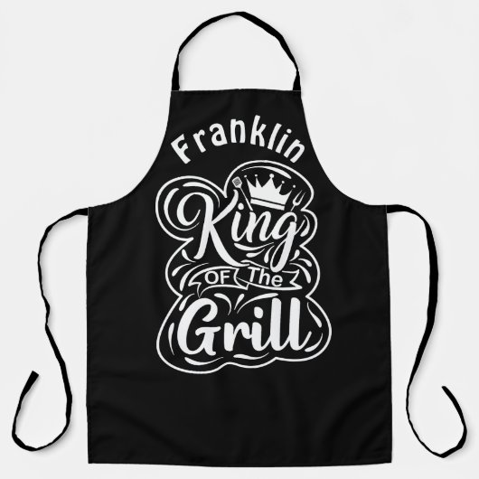 Gepersonaliseerde Humoristische Vaders Dag BBQ Che Schort (Voorkant)