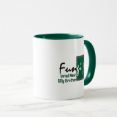 Gepersonaliseerde Humorous Brother, Schimmel Padde Mok (Voorkant rechts)