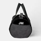 Gepersonaliseerde hurling / camouflage (zwart) ver plunjezak (Rechts)