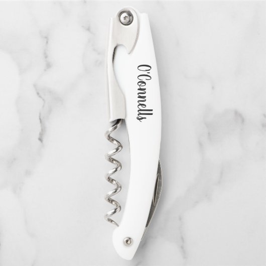 gepersonaliseerde huwelijks kurkentrekker (Voorkant)