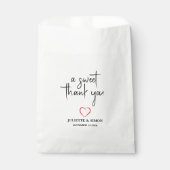 Gepersonaliseerde huwelijksgunst Bedankt Tassen A Bedankzakje (Voorkant)