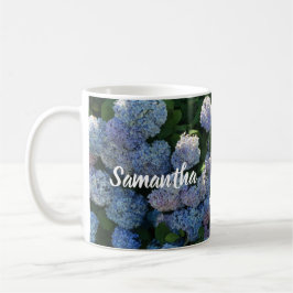 Gepersonaliseerde Hydrangea Coffee Mok