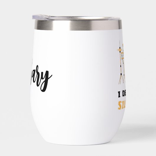 Gepersonaliseerde I Destroy Silence Funny Drummer (Rechts)