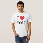 Gepersonaliseerde I Heart T-Shirt (Voorkant volledig)