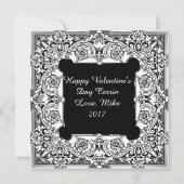 Gepersonaliseerde "I Love You" Foto Border Kaart (Achterkant)