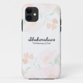 Gepersonaliseerde Ibukunoluwa iPhone case (Achterkant)