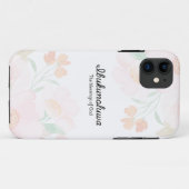 Gepersonaliseerde Ibukunoluwa iPhone case (Achterkant (horizontaal))