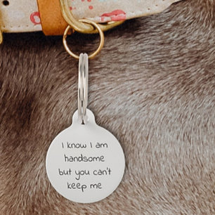 Gepersonaliseerde ID voor huisdier honden katten g Huisdierpenning