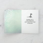 Gepersonaliseerde Ierse Dans Mooie Groene Mandala Kaart (Binnen)