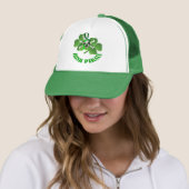 Gepersonaliseerde Ierse piraat St Patrick's day Trucker Pet (In situ)