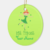 Gepersonaliseerde Ierse prinses Ornament Keepomwil (Links)