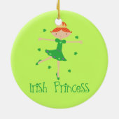 Gepersonaliseerde Ierse prinses Ornament Keepomwil (Achterkant)