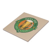 Gepersonaliseerde Ierse Pub Sign met aangepaste na Tegeltje (Zijkant)