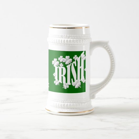 Gepersonaliseerde Ierse tekst Bierpul (Rechts)