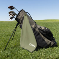 Gepersonaliseerde Iguana Golf Handdoek