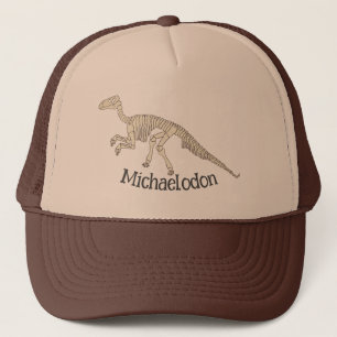 Gepersonaliseerde Iguanodon-dinosaurus Trucker Pet