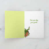 Gepersonaliseerde Illustratie van Nepenthes Pitche Kaart (Binnen)