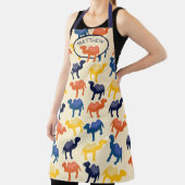 Gepersonaliseerde illustraties van Camels Patterne Schort (Insitu)
