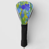 GEPERSONALISEERDE impressionist Texas Bluebonnets Golfheadcover (Voorkant)