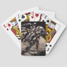 Gepersonaliseerde Indiase siertarantula Pokerkaarten