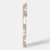 Gepersonaliseerde Initiaal Daisy Pattern Beige Case-Mate iPhone Case (Achterkant / Rechts)