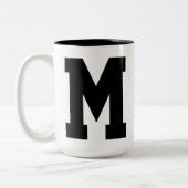 Gepersonaliseerde Initiaal Mok (Links)