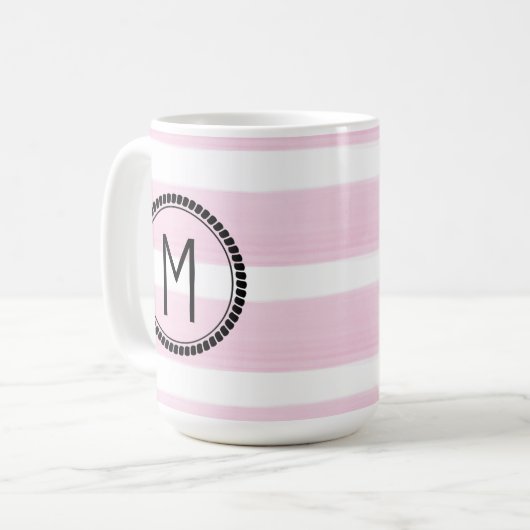 Gepersonaliseerde Initiaal Mok (Voorkant links)