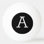 Gepersonaliseerde Initiaal sport Ping Pong Pingpongbal (Voorkant)