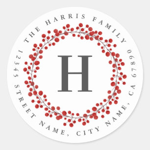 Gepersonaliseerde Initiaal Sticker