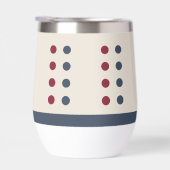 Gepersonaliseerde initialen bloemenhartjes rood bl (Rechts)