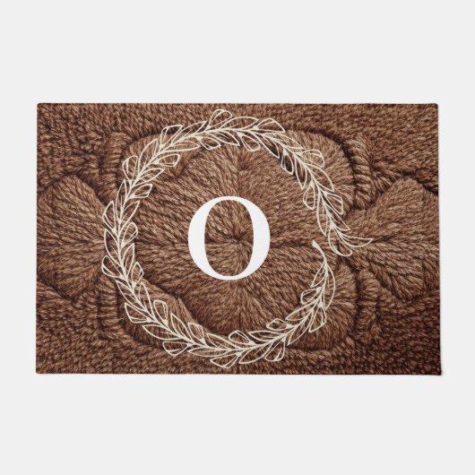 Gepersonaliseerde Initialen deurmat (Voorkant)