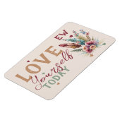 Gepersonaliseerde initialen houden vandaag van jez magneet (Linkerzijde)