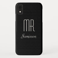 Gepersonaliseerde Initialen MR. Black HIS