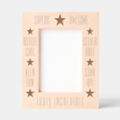 Gepersonaliseerde Inspirerend Abstracte Twirl Gegraveerde Lijstjes (Voorkant)