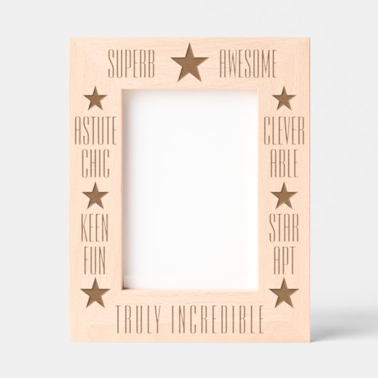 Gepersonaliseerde Inspirerend Abstracte Twirl Gegraveerde Lijstjes (Voorkant)