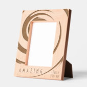 Gepersonaliseerde Inspirerend Abstracte Twirl Gegraveerde Lijstjes (Links)