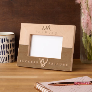 Gepersonaliseerde Inspirerend succesmislukking Ice Gegraveerde Lijstjes