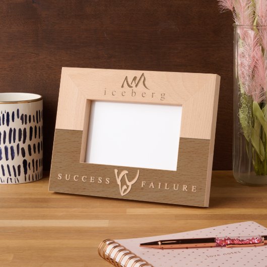 Gepersonaliseerde Inspirerend succesmislukking Ice Gegraveerde Lijstjes (Links)