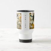 Gepersonaliseerde Inspirerend woorden en vrouw Reisbeker (Center)