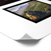 Gepersonaliseerde Instagram feed Fotocollage, wall Poster (Hoek)