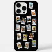 Gepersonaliseerde Instant Film 16 Fotocollage Case-Mate iPhone Case (Achterkant)