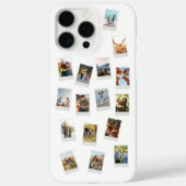 Gepersonaliseerde Instant Film 16 Fotocollage Case-Mate iPhone Case (Achterkant)