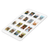 Gepersonaliseerde Instant Film 16 Fotocollage Magneet (Linkerzijde)